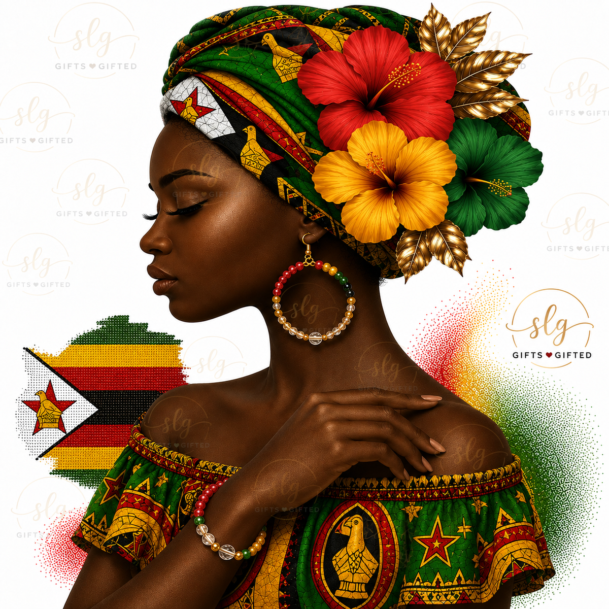 Zimbabwe African Heritage Printable Wall Art