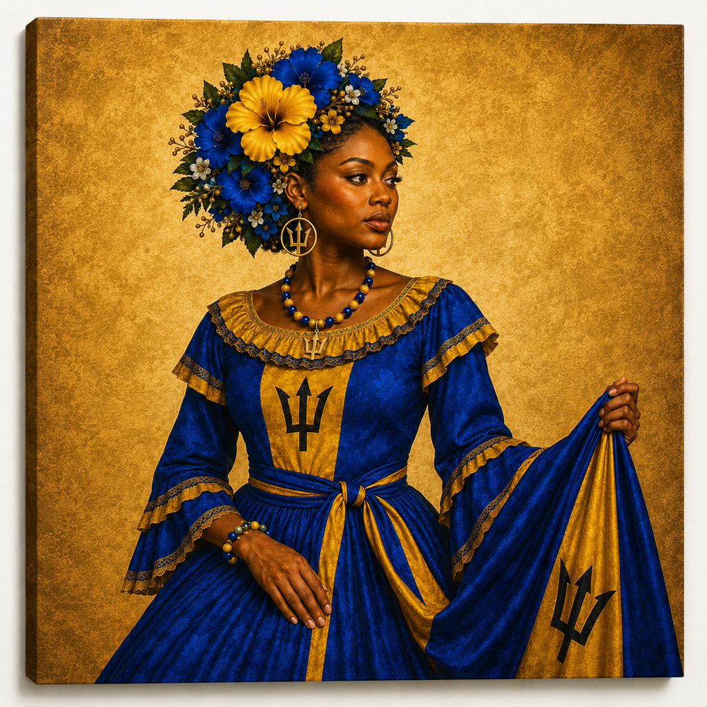 Barbados Caribbean Heritage Printable Wall Art
