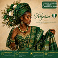 Nigerian African Heritage Printable Wall Art