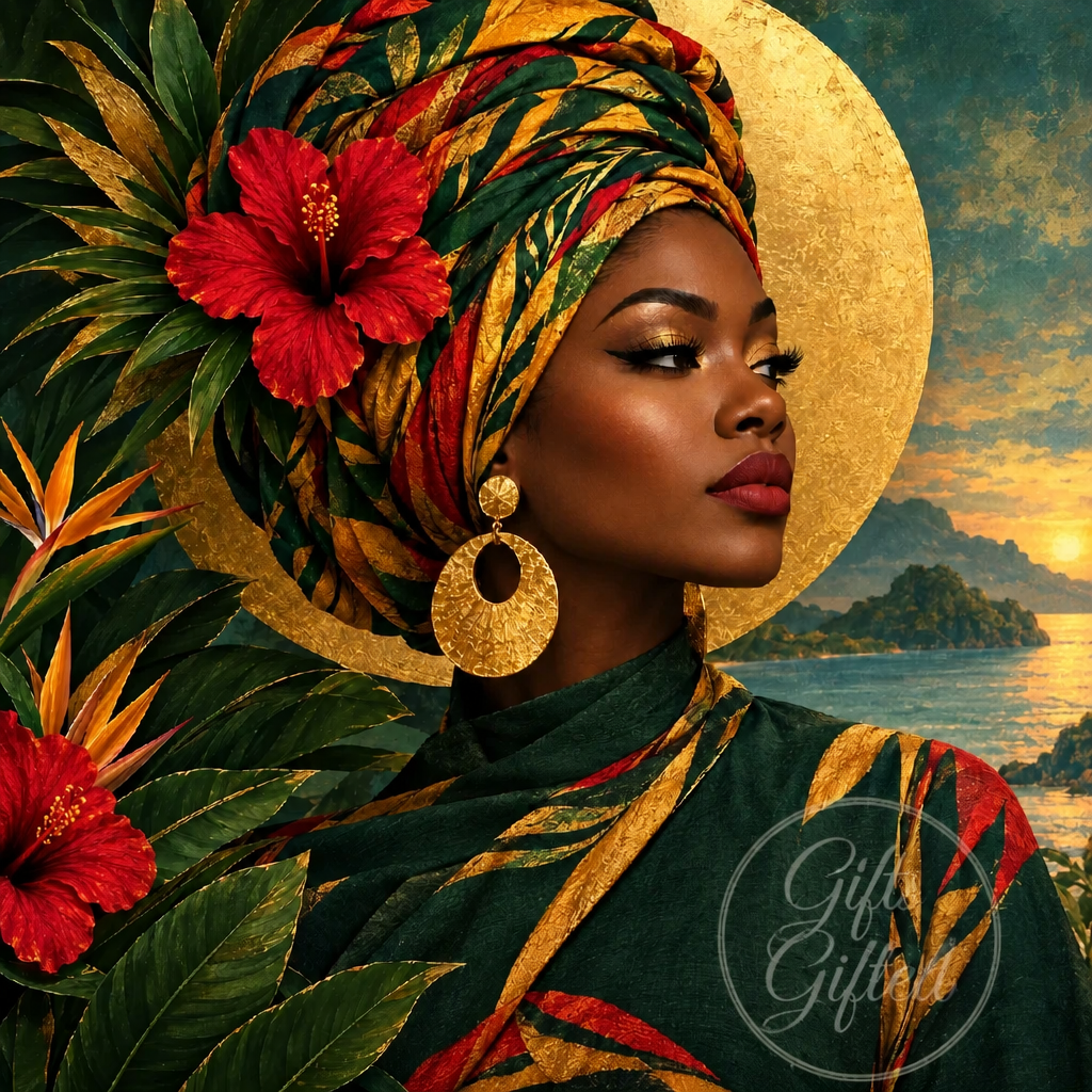 Caribbean Heritage Printable Wall Art Collection