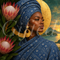 Caribbean African Heritage Printable Wall Art