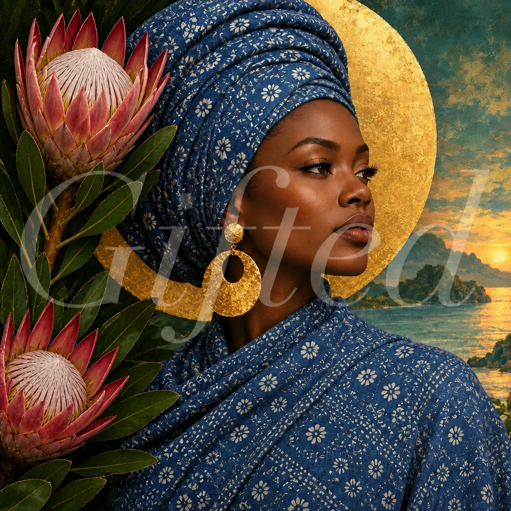 Caribbean African Heritage Printable Wall Art